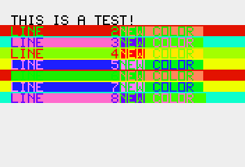 Color BASIC 5