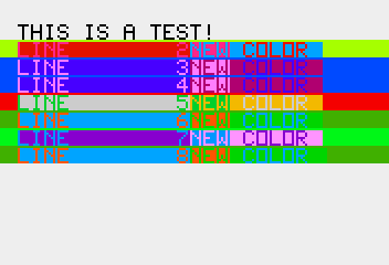 Color BASIC 7