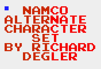 Namco Font 2