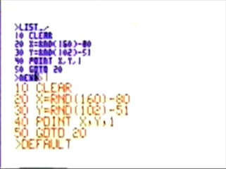 HotRod Bally BASIC (Circa 1982) - Video Still