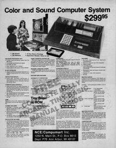 Bally Professional Arcade Promotional 'Newspaper'