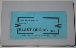 Blast Droids Cart