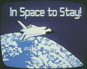 Columbia In Space to Stay by Jane Veeder