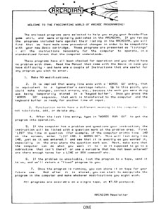 Arcadian - 10 Programs