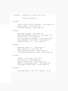 'Arcadian' Article Compilation