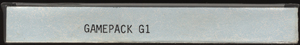 Gamepack G1 Tape Spine (H.A.R.D.)