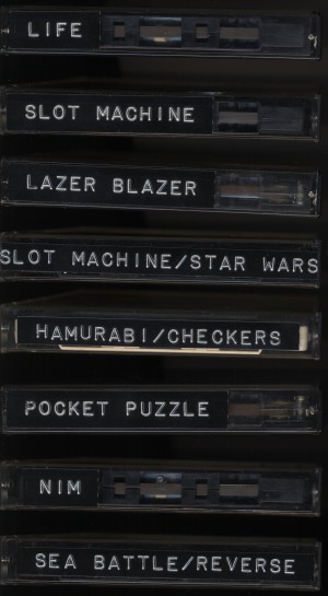 Miscellaneous Tapes, Set 2 (Tape Case Labels)
