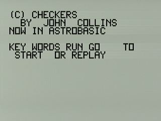Checkers (III) 01