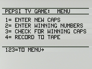 Pepsi TV Game 01