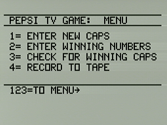 Pepsi TV Game