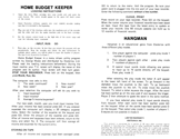 Hangman and Home Budget Keeper