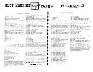 Slot Machine and Perversion